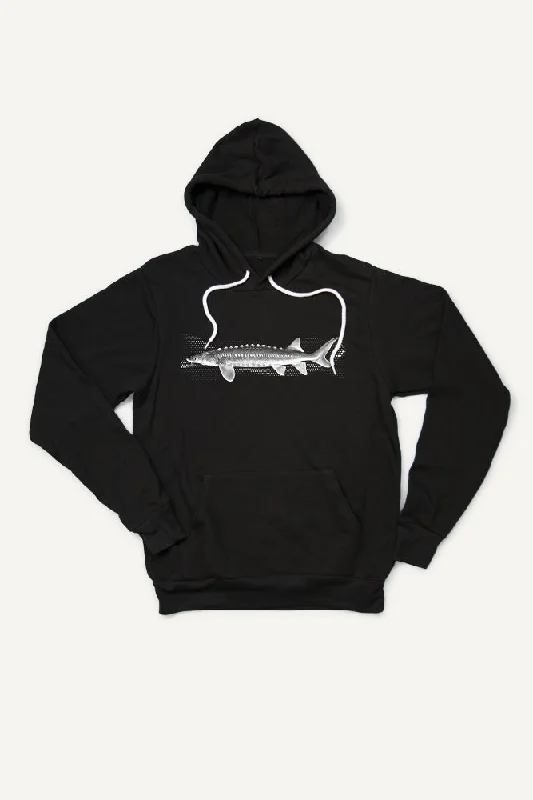 Sturgeon Hoodie (Unisex) Hoodie with Hood Adjustable Protection
