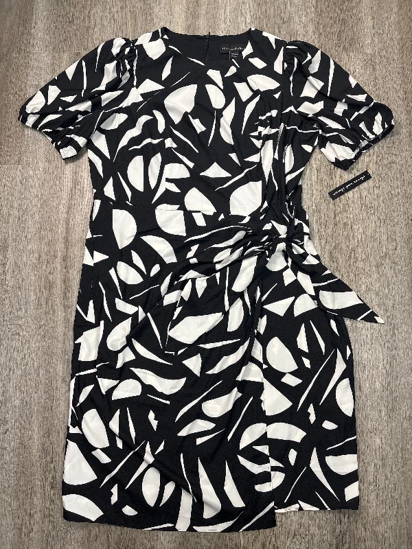 Dress Casual Short By Cloveland Sloane In Black & White, Size: 2x Tunics Review highly