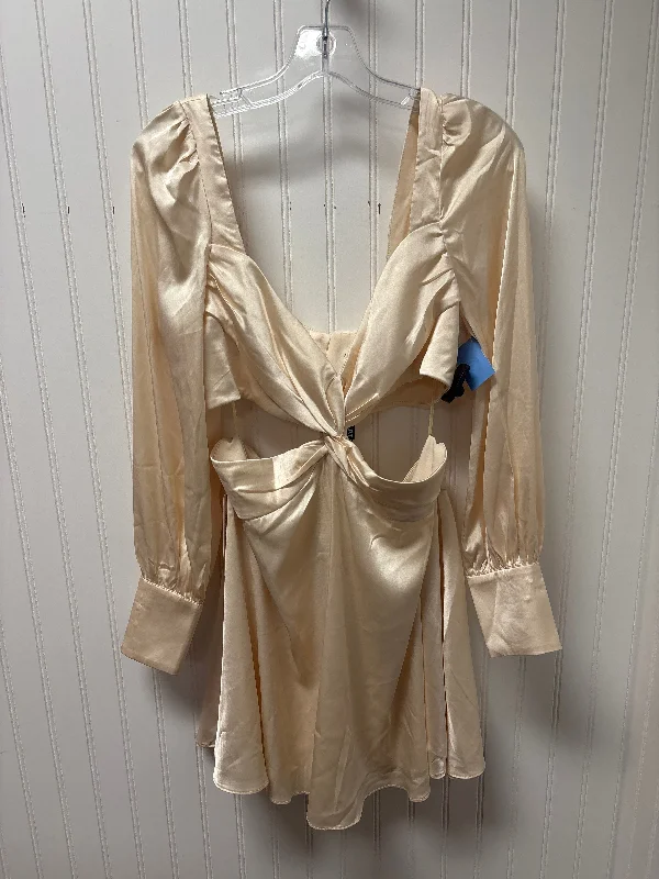 Dress Party Short By Bardot In Cream, Size: Xl Tunics Winter warm
