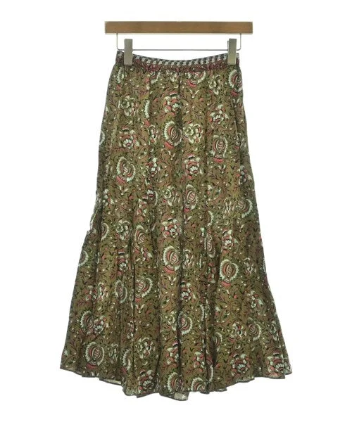 SOULEIADO Long/Maxi length skirts leather skirt sleek