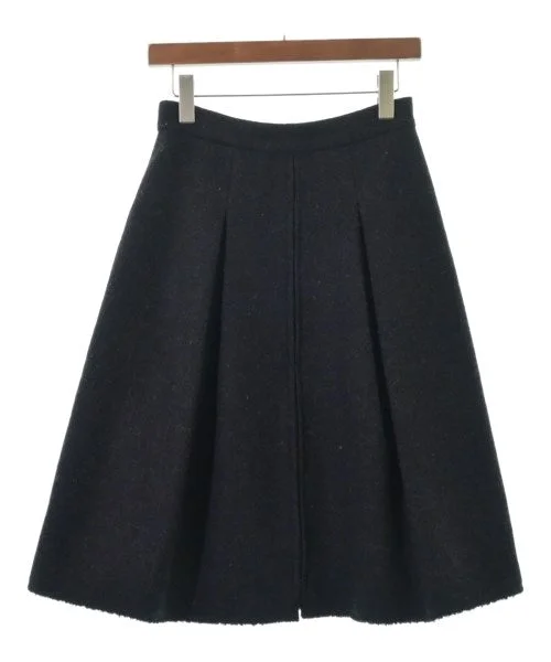 CHANEL Knee length skirts lace skirt intricate