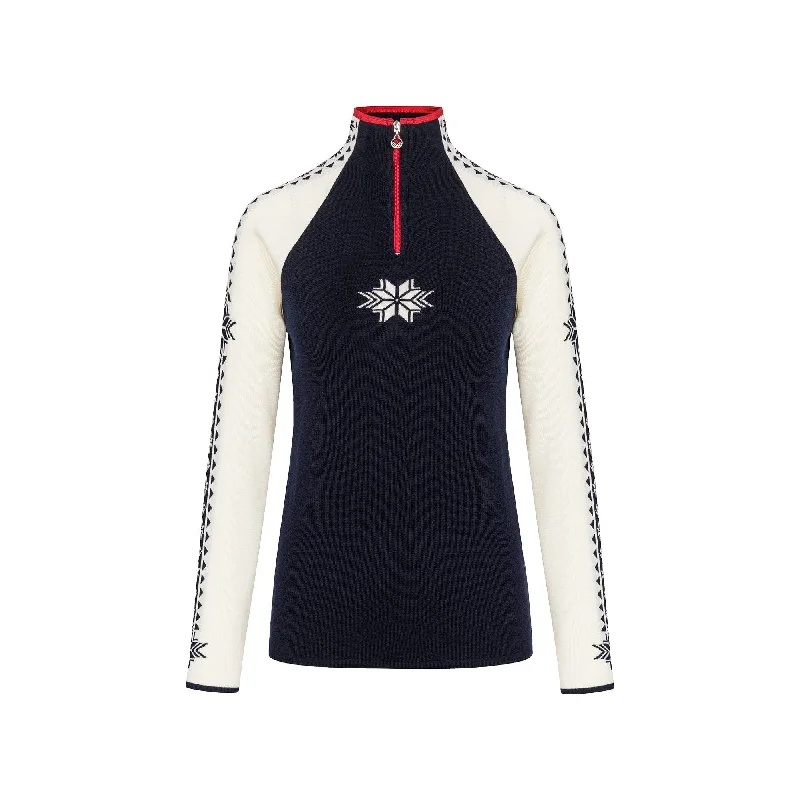 Dale of Norway Geilo Fem Sweater Satin Blend Silk Blend Wool Blend