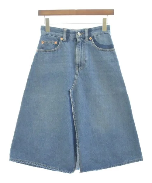 MM6 Knee length skirts lace skirt intricate