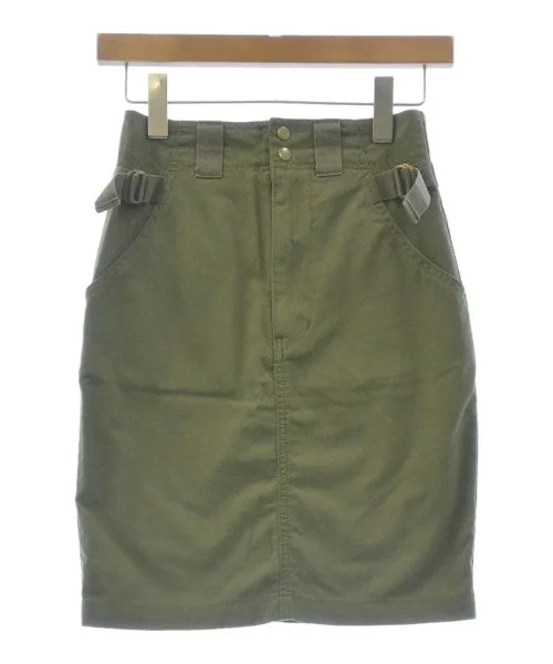 HYSTERIC GLAMOUR Knee length skirts wool skirt thick