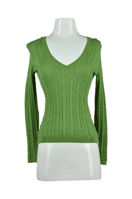 Ann Taylor LOFT Sweater Notch Collar Peter Pan Collar Cowl Neck