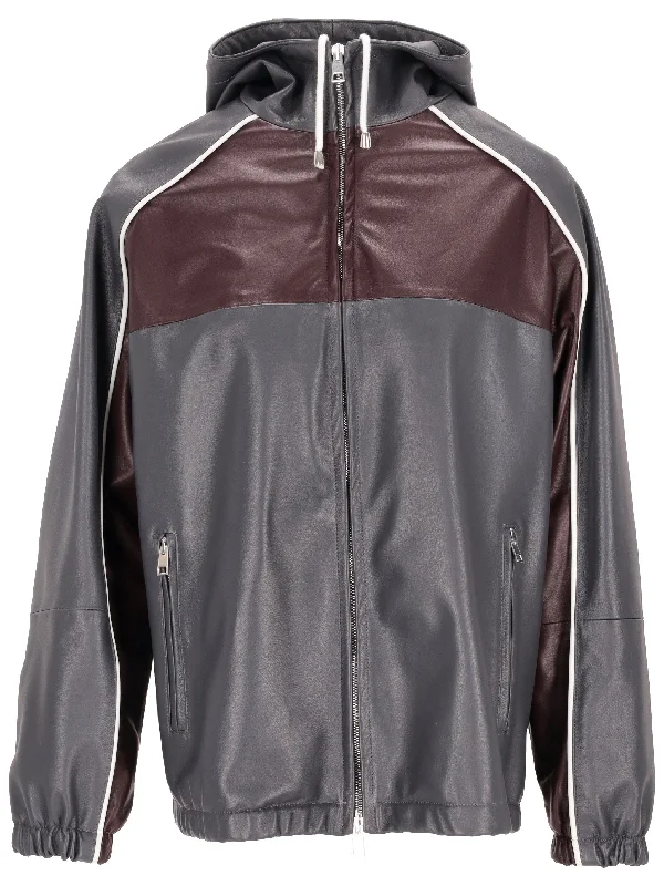 Hooded leather vintage jacket Chenille Jacket Brocade Jacket Lace Jacket