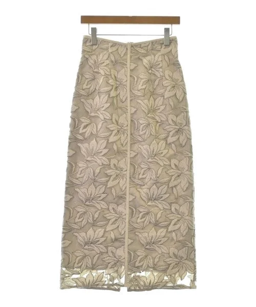 JUSGLITTY Long/Maxi length skirts lace skirt intricate