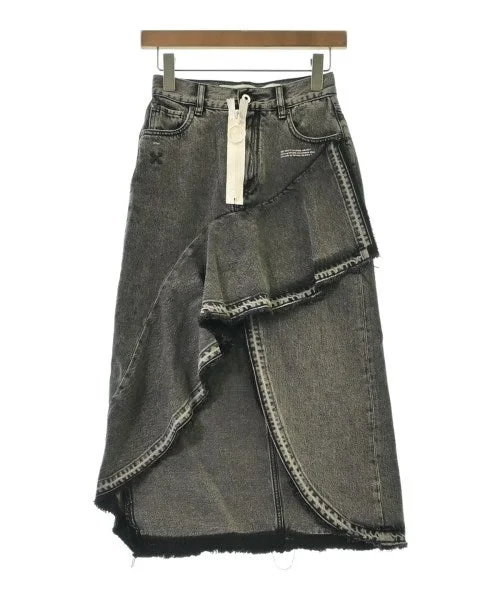OFF-WHITE Long/Maxi length skirts chiffon skirt delicate