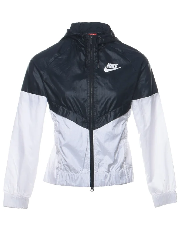 Nike Hooded Jacket - XS Print Jacket Jacquard Jacket Embroidered Jacket