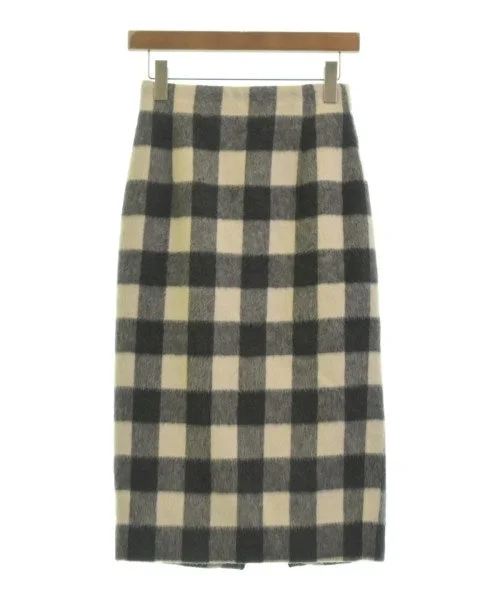 MSGM Long/Maxi length skirts pleated skirt texture