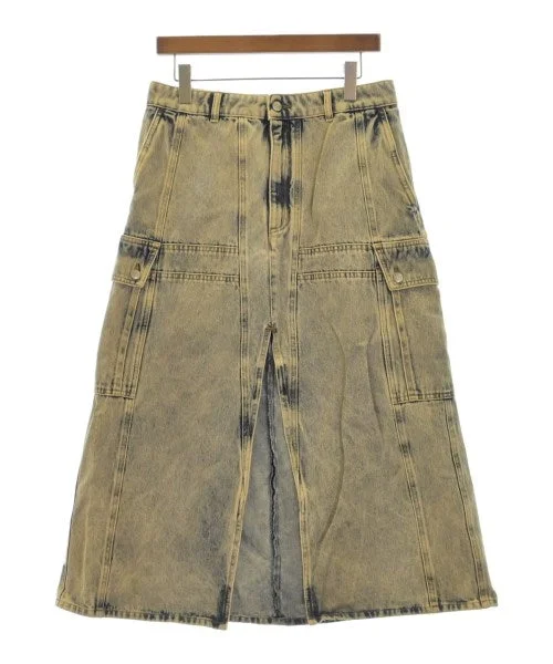 MM6 Long/Maxi length skirts elastic waist skirt