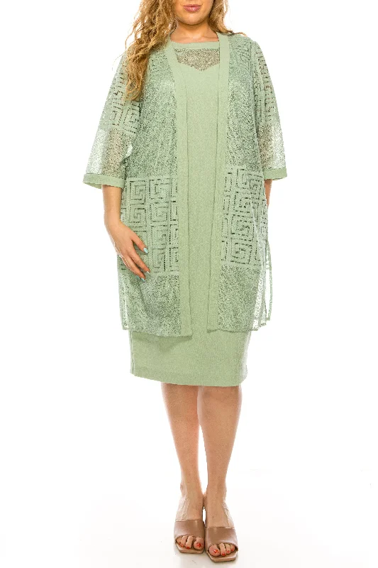 Maya Brooke Short Plus Size Jacket Dress 29140 Satin Jacket Silk Jacket Chiffon Jacket