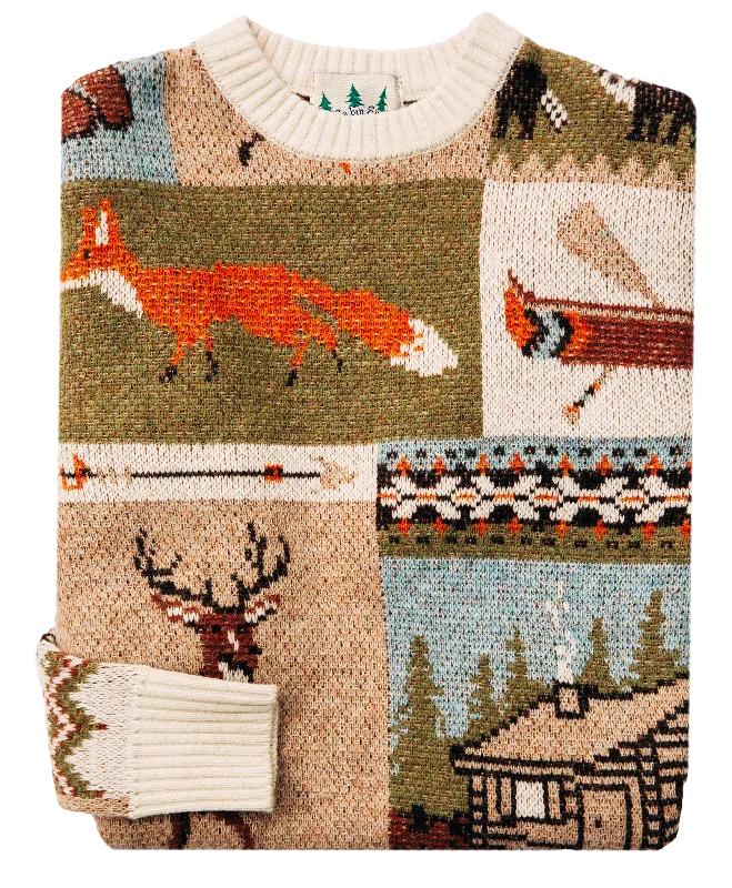 Into the Woods Sweater Anti-Pilling Anti-Shrink Durable