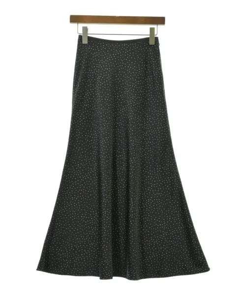 Mila Owen Long/Maxi length skirts velvet skirt plush