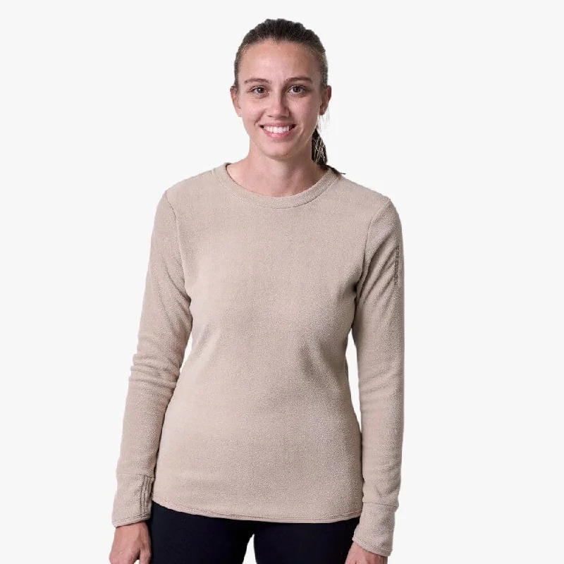 Salomon Womens Kabru Sweater Plaza Taupe Modern Contemporary Chic
