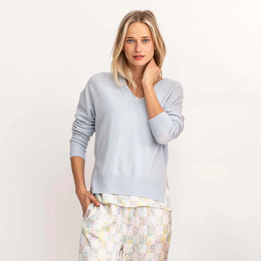 Colette Sweater Cashmere Saltwater Fitted Slim Tailored