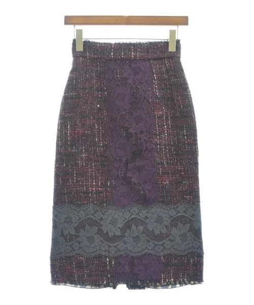 DOLCE&GABBANA Long/Maxi length skirts silk skirt luxurious