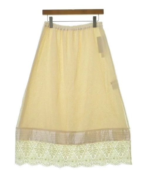 PONT DE CHALONS Long/Maxi length skirts belted skirt waist