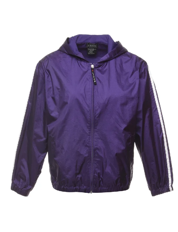 Lavon Nylon Jacket - M Faux Fur Jacket Real Fur Jacket Shearling Jacket