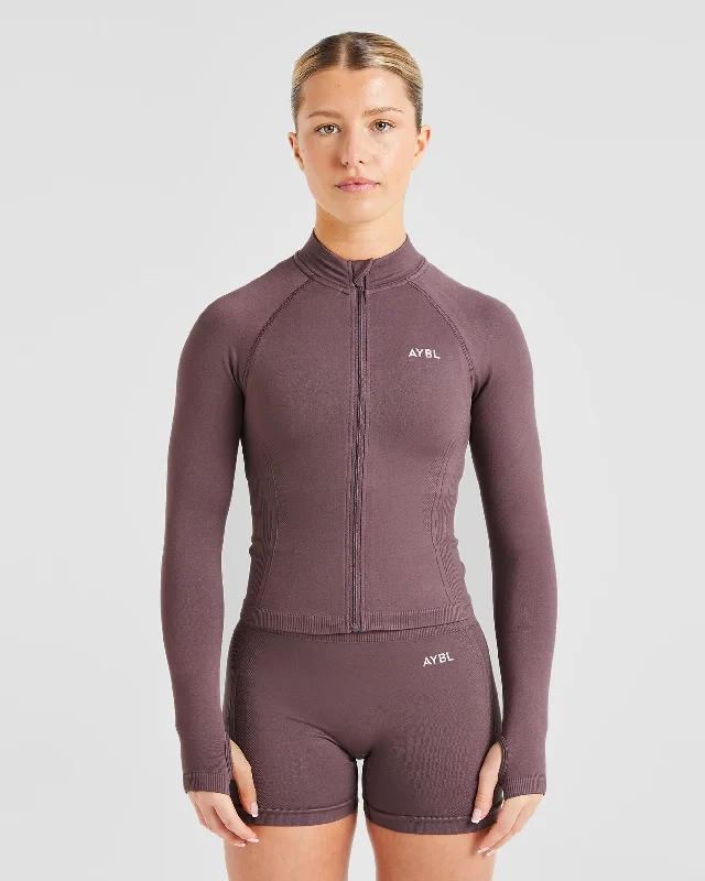 Balance V3 Seamless Zip Jacket - Coffee Bean V-Neck Jacket Boat Neck Jacket Square Neck Jacket Balance V3 Seamless Zip Jacket - Coffee Bean V-Neck Jacket Boat Neck Jacket Square Neck Jacket