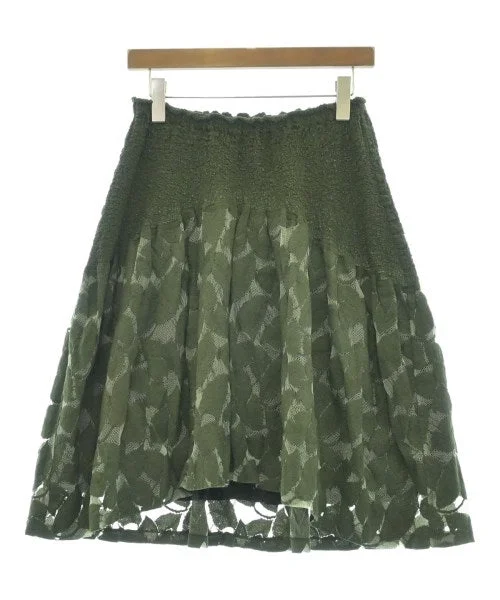 me ISSEY MIYAKE Knee length skirts corduroy skirt durable