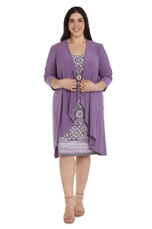 R&M Richards 9257W Short Plus Size Jacket Dress Mesh Jacket Canvas Jacket Denim Jacket R&M Richards 9257W Short Plus Size Jacket Dress Mesh Jacket Canvas Jacket Denim Jacket