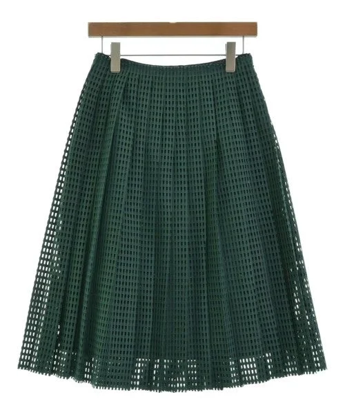 malla Knee length skirts chiffon skirt flowing