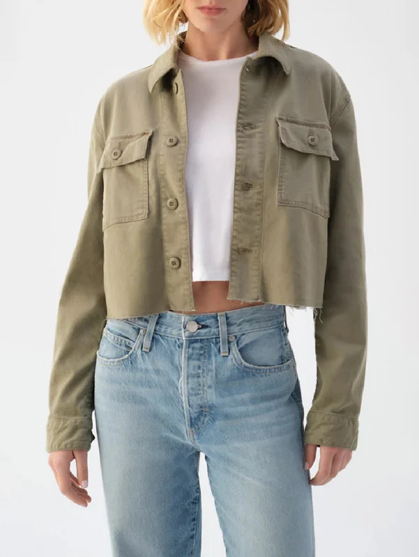 Carly Jacket - Surplus Cotton Fabric Linen Fabric Terry Fabric