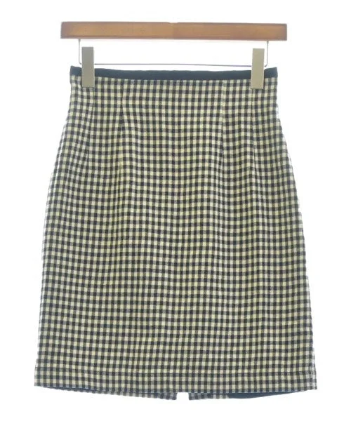 tricot COMME des GARCONS Mini skirts zip skirt side