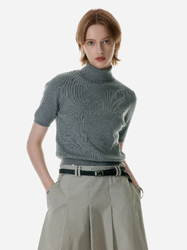 008 - Basics Turtleneck Sweater Anti-Pilling Anti-Shrink Durable
