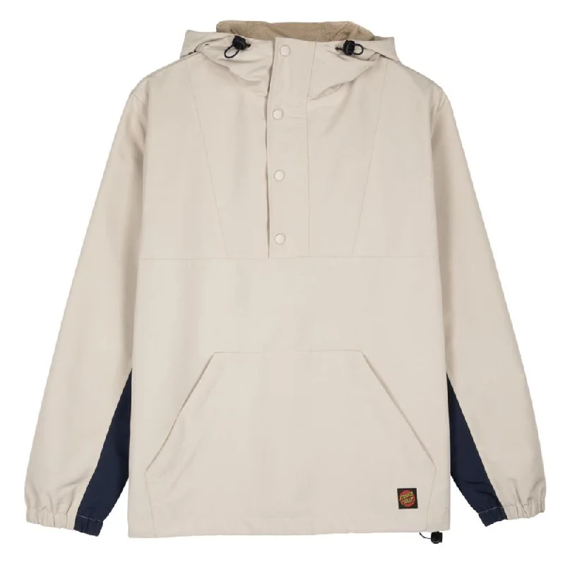 Santa Cruz Jacket Turner - Calico / Deep Cobalt Mesh Jacket Canvas Jacket Denim Jacket