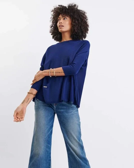 Catalina Deepwater Sweater by Mer Sea Neon Metallic Matte