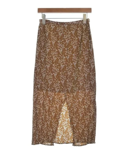 Mame Kurogouchi Long/Maxi length skirts cashmere skirt plush