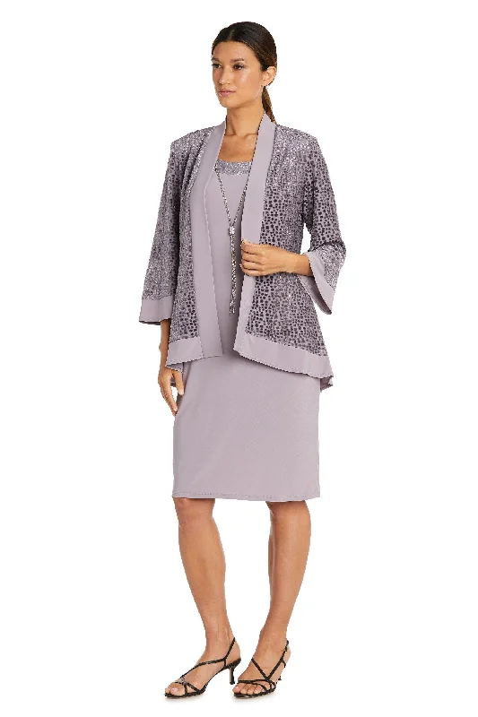 R&M Richards 7597 Short Sleeveless Jacket Dress Notch Collar Jacket Peter Pan Collar Jacket Cowl Neck Jacket R&M Richards 7597 Short Sleeveless Jacket Dress Notch Collar Jacket Peter Pan Collar Jacket Cowl Neck Jacket