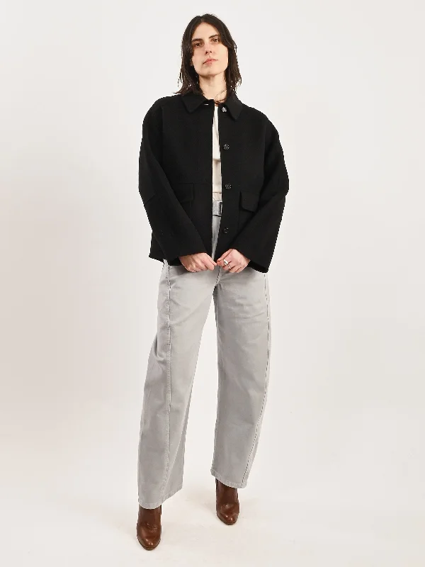 Black Monro Jacket Anorak Shell Jacket Lightweight Jacket