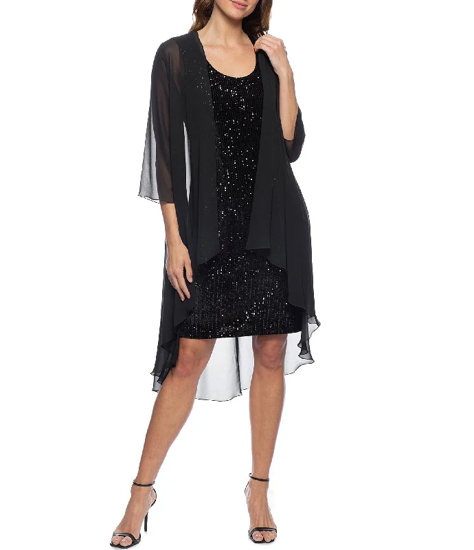 Marina Short Sleeveless Velvet Sequin Dress Chiffon Jacket Set Jersey Jacket Tulle Jacket Batik Jacket Marina Short Sleeveless Velvet Sequin Dress Chiffon Jacket Set Jersey Jacket Tulle Jacket Batik Jacket