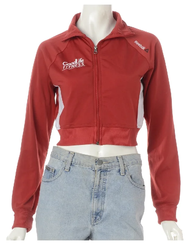 Label Mel Cropped Track Jacket Fitted Jacket Loose Jacket Oversized Jacket