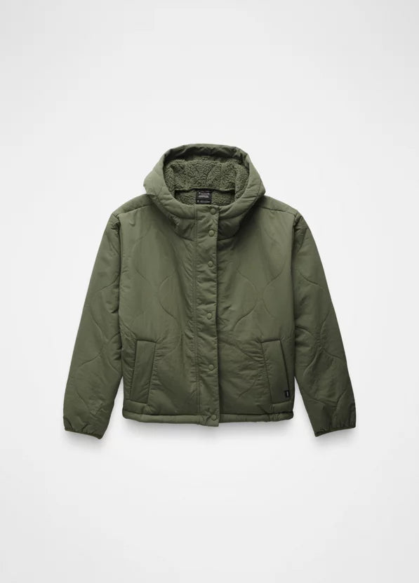 Encinitas Jacket Rye Green Insulated Jacket Fitted Jacket Loose Jacket