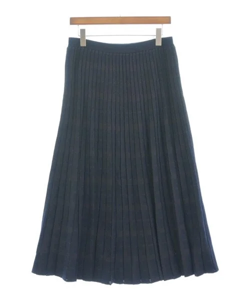 INDIVI Long/Maxi length skirts pleated skirt texture