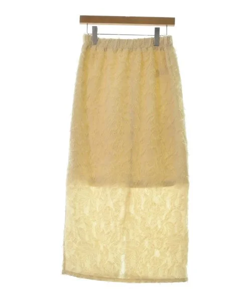 Gleamy Long/Maxi length skirts zip skirt side