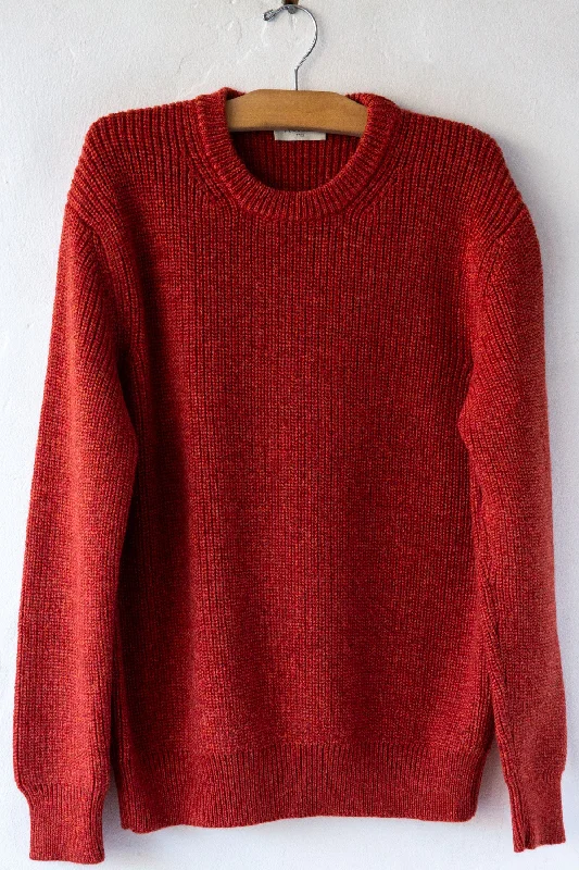 Crew Sweater Seamless Knitted Crochet