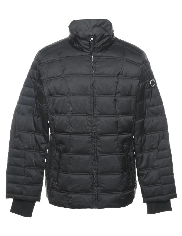 Nautica Black Zip-Front Puffer Jacket - XL Chenille Jacket Brocade Jacket Lace Jacket Nautica Black Zip-Front Puffer Jacket - XL Chenille Jacket Brocade Jacket Lace Jacket