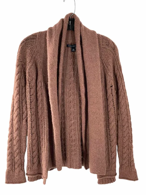Banana Republic Size M Maeve Pink Sweater Turtle Neck Boat Neck Asymmetrical Neck
