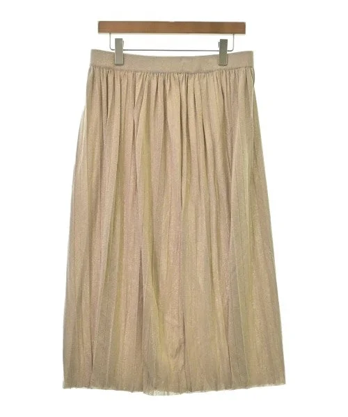 Max Mara STUDIO Long/Maxi length skirts linen skirt light