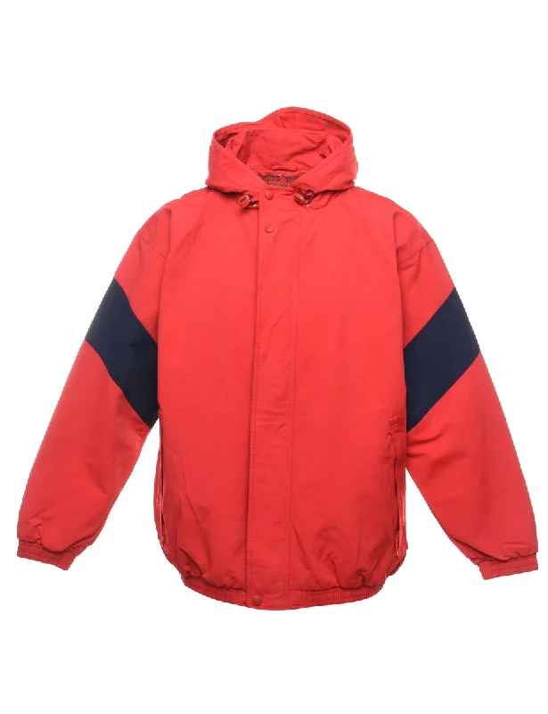 Outer Banks Crew Red & Navy Contrast Jacket - XL Ribbed Jacket Pleated Jacket Ruffled Jacket Outer Banks Crew Red & Navy Contrast Jacket - XL Ribbed Jacket Pleated Jacket Ruffled Jacket