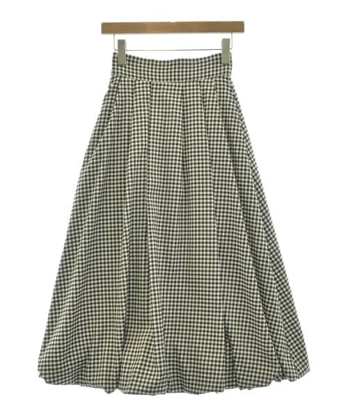 JENNE Long/Maxi length skirts velvet skirt glossy