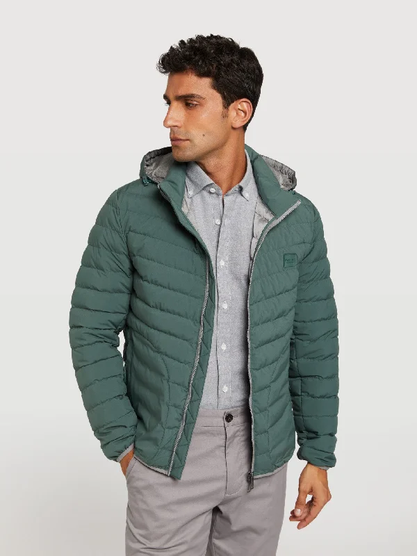 Recycled lightdown jacket Knit Fabric Woven Fabric Fleece Fabric