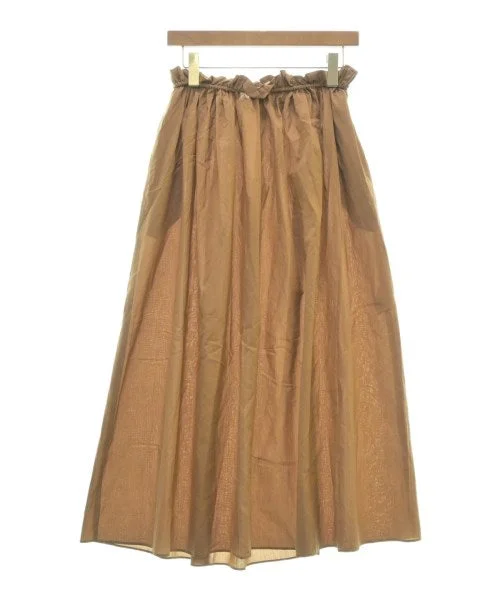 DES PRES Knee length skirts linen skirt breathable
