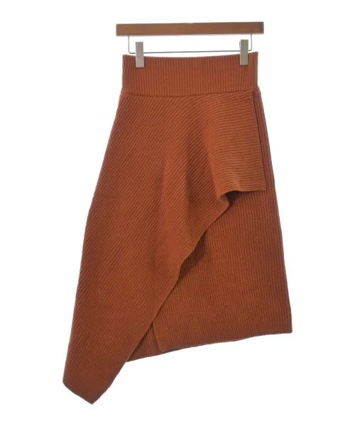 sacai Knee length skirts cashmere skirt rich