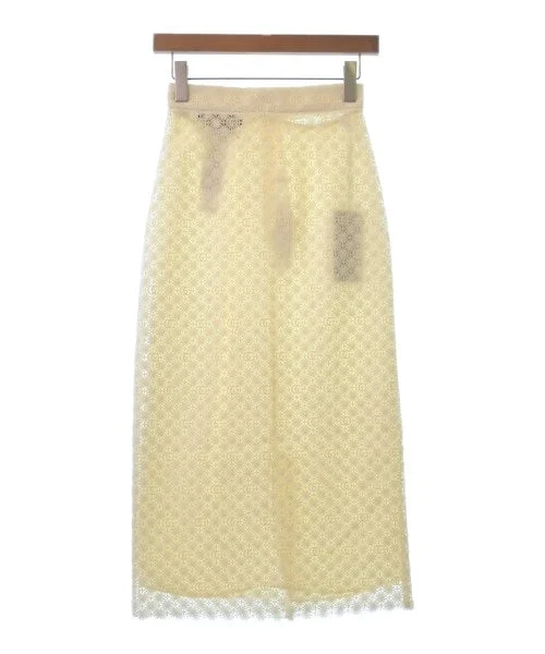 GUCCI Long/Maxi length skirts leather skirt bold